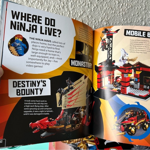 LEGO Ninjago Masters of Spinjitzu HC Books Great Condition set of 7 hardcover - Picture 4 of 4